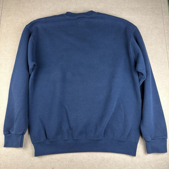 Vintage Walt Disney World Sweatshirt Men's M Navy Blue Mickey Mouse Made USA - Picture 2 of 9